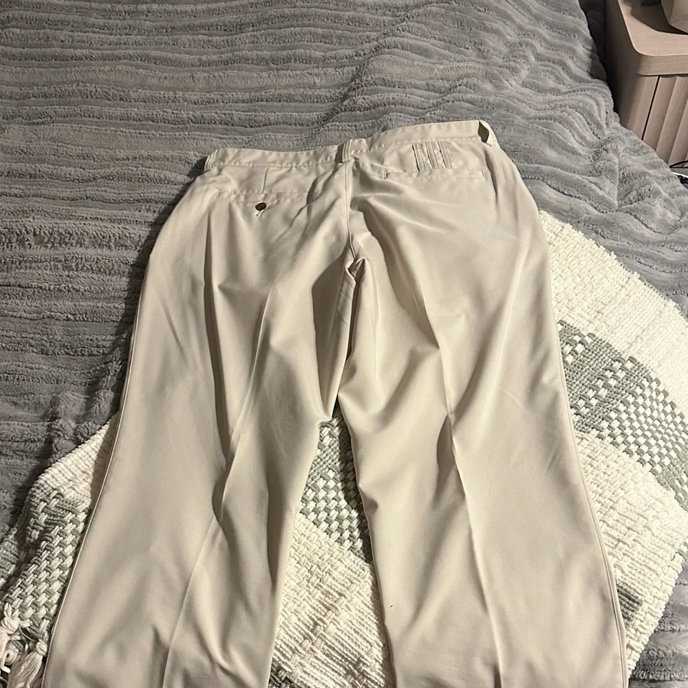 Men’s Adidas Beige Dress Pants